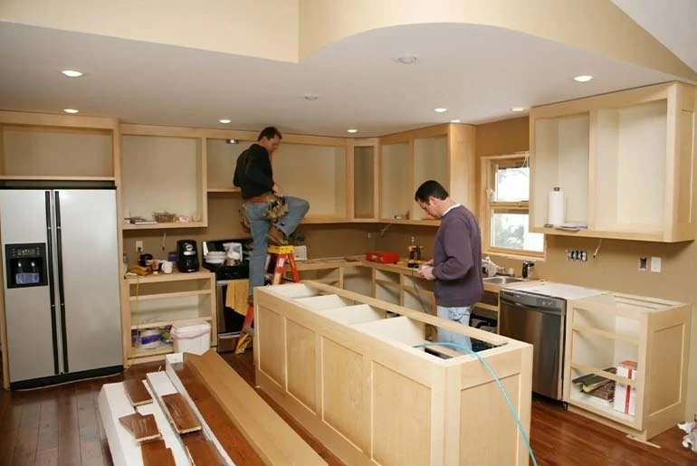preparing-for-kitchen-cabinet